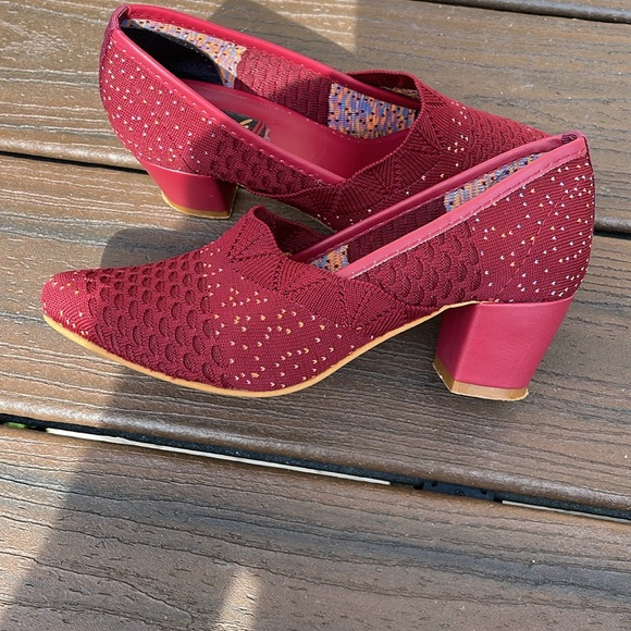 Red heels - Harish Mayo size 6 - Picture 5 of 7